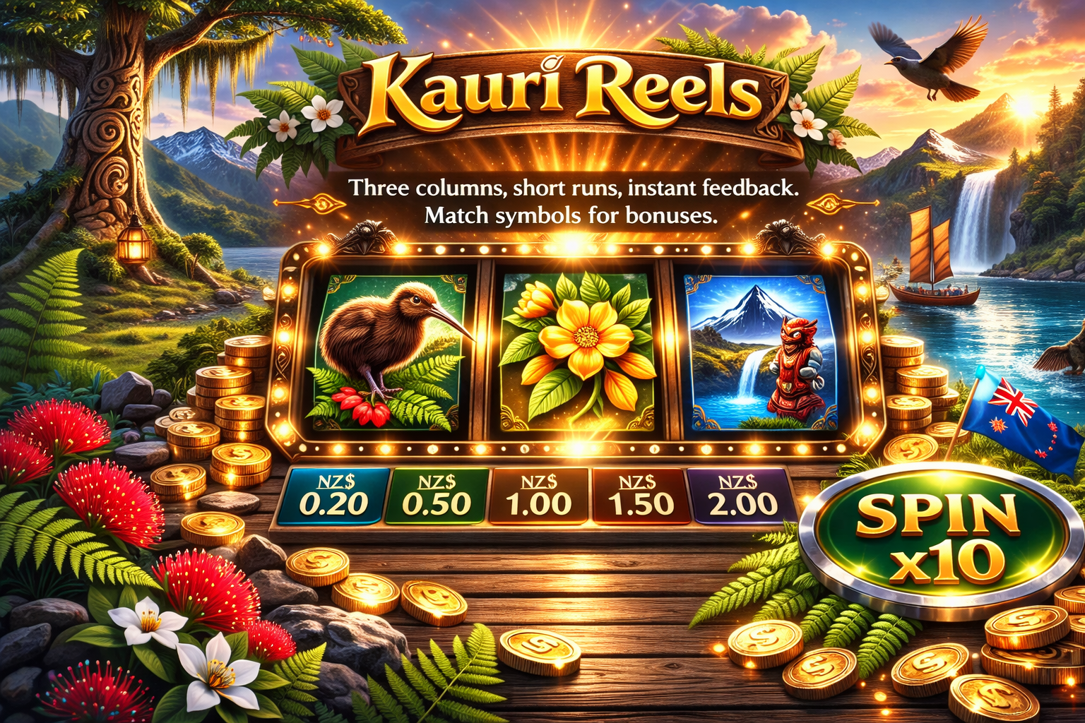 Kauri Reels atmosphere